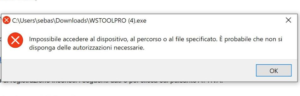 Risolto Impossibile Accedere Al Dispositivo Percorso O File