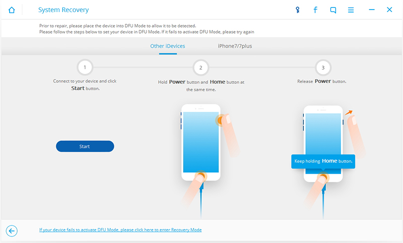 fix iphone error 6 with dr.fone - step 3