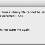 Errore 54 iTunes? Ecco come risolvere