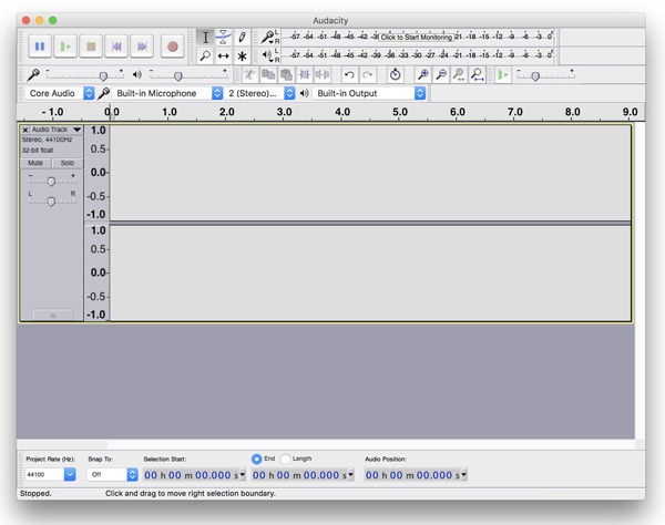 Music Editing Software for Mac - Audacity