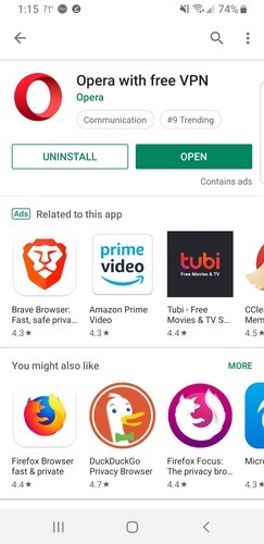 Vpn Opera Google Play