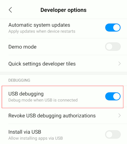 Android Uninstall Bloatware Usb Debugging