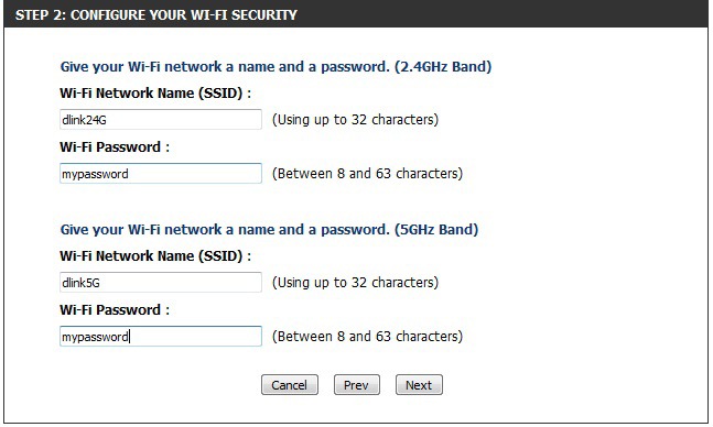 Router Setup Dlink 2.4 5