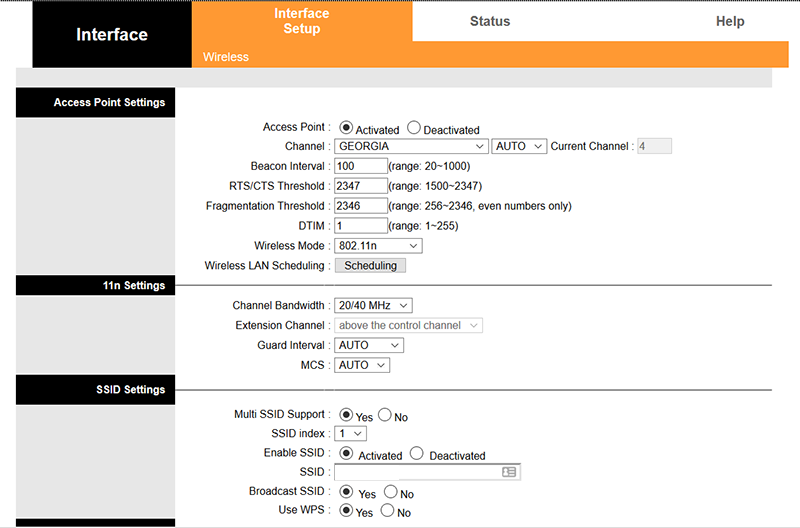 Router Setup Login