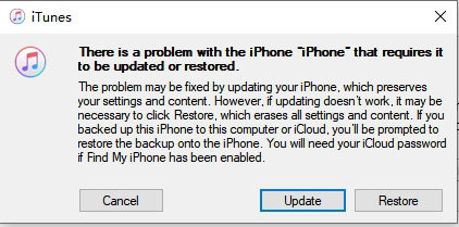 iphone 11 itunes recovery mode