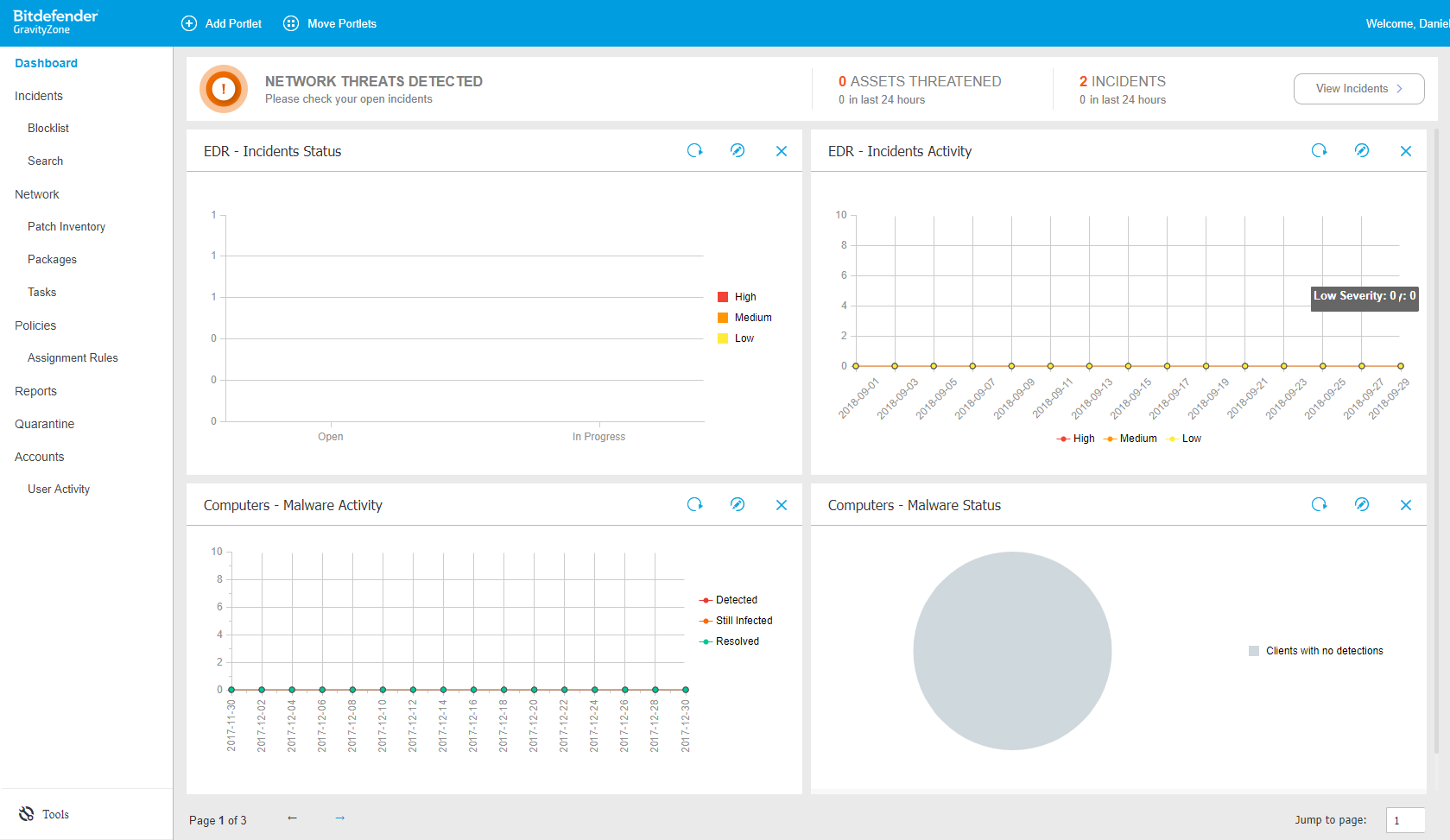 Bitdefender GravityZone Elite - Threat Detection