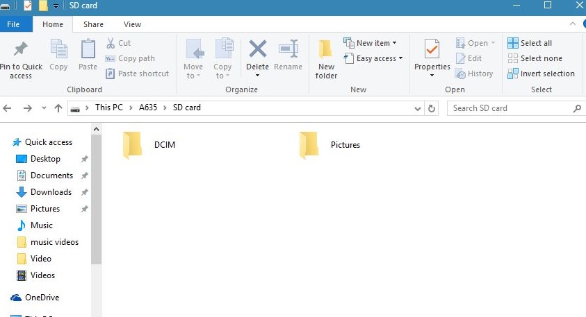 mange S9/S20 photos with windows explorer