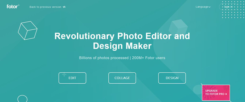 Free Online Photo Editors - Fotor