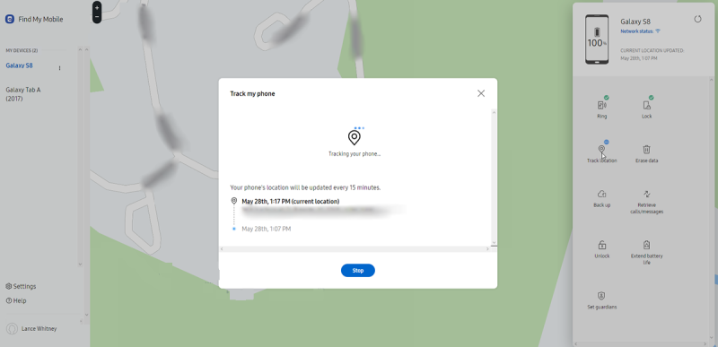 Track Your Samsung Device