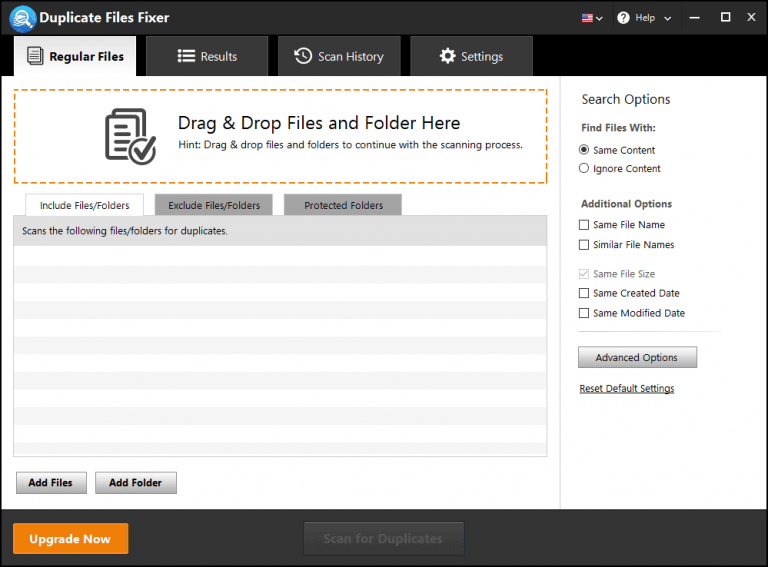 Duplicate Files Fixer