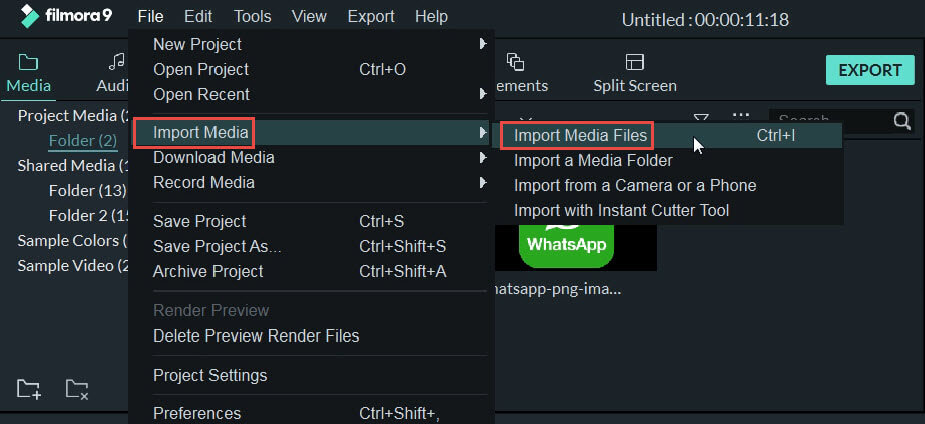 import logo file