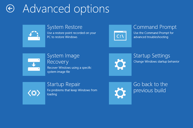 startup repair win 10