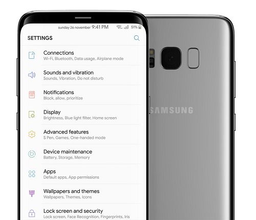 Galaxy S9 Finerprint button reset