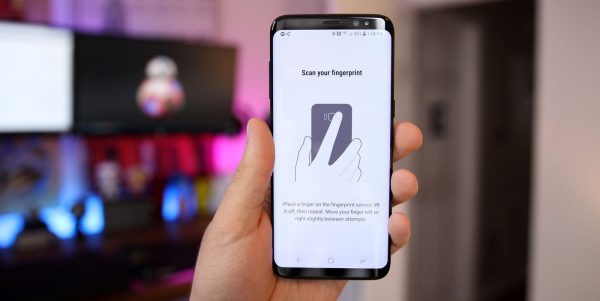 Galaxy S9 Fingerprint setup