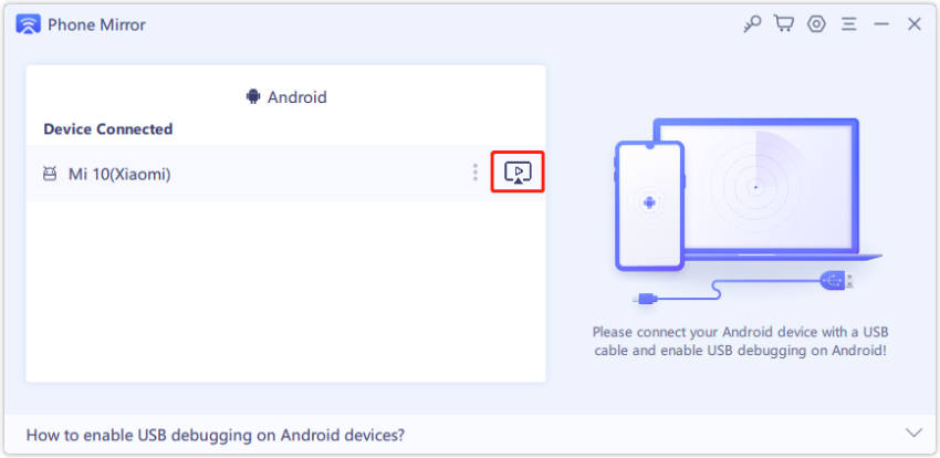 screen mirroring xiaomi to pc - phone mirror