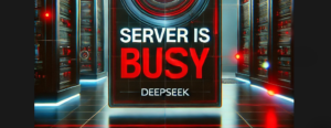 DeepSeek non funziona (down) o mostra errore server is busy?